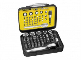 Stanley 39 Piece Bit and Socket Set + Ratchet £36.50